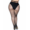Leg Avenue - Collants Résille Grande Taille